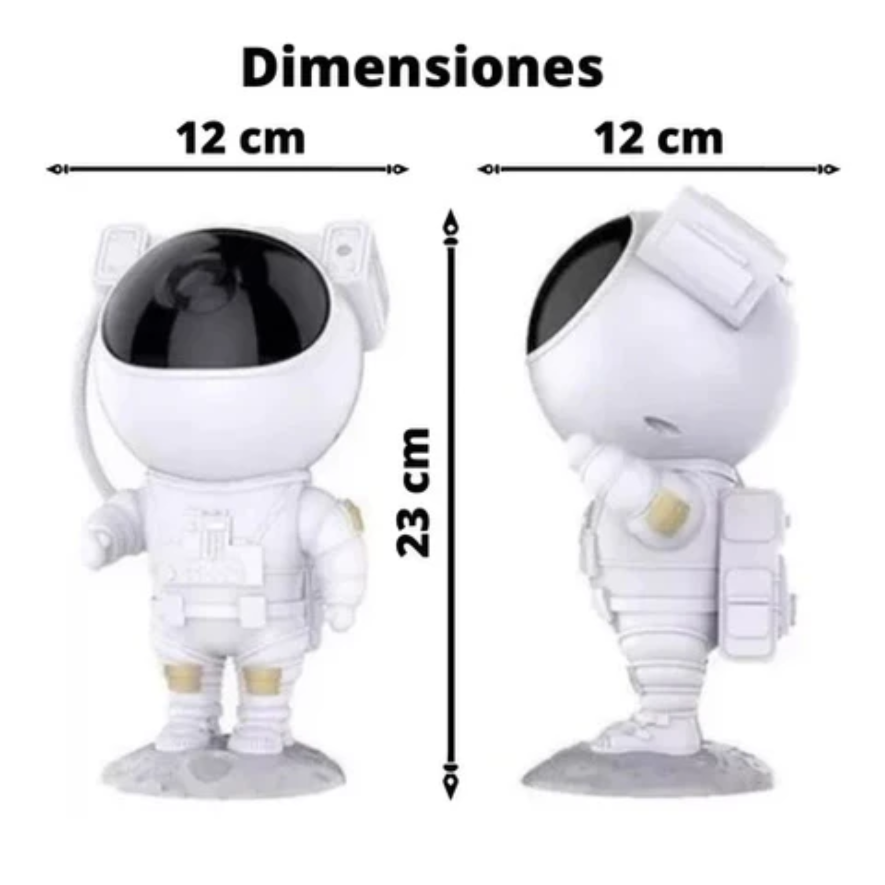 PROYECTOR GALAXIA LAMPARA ASTRONAUTA