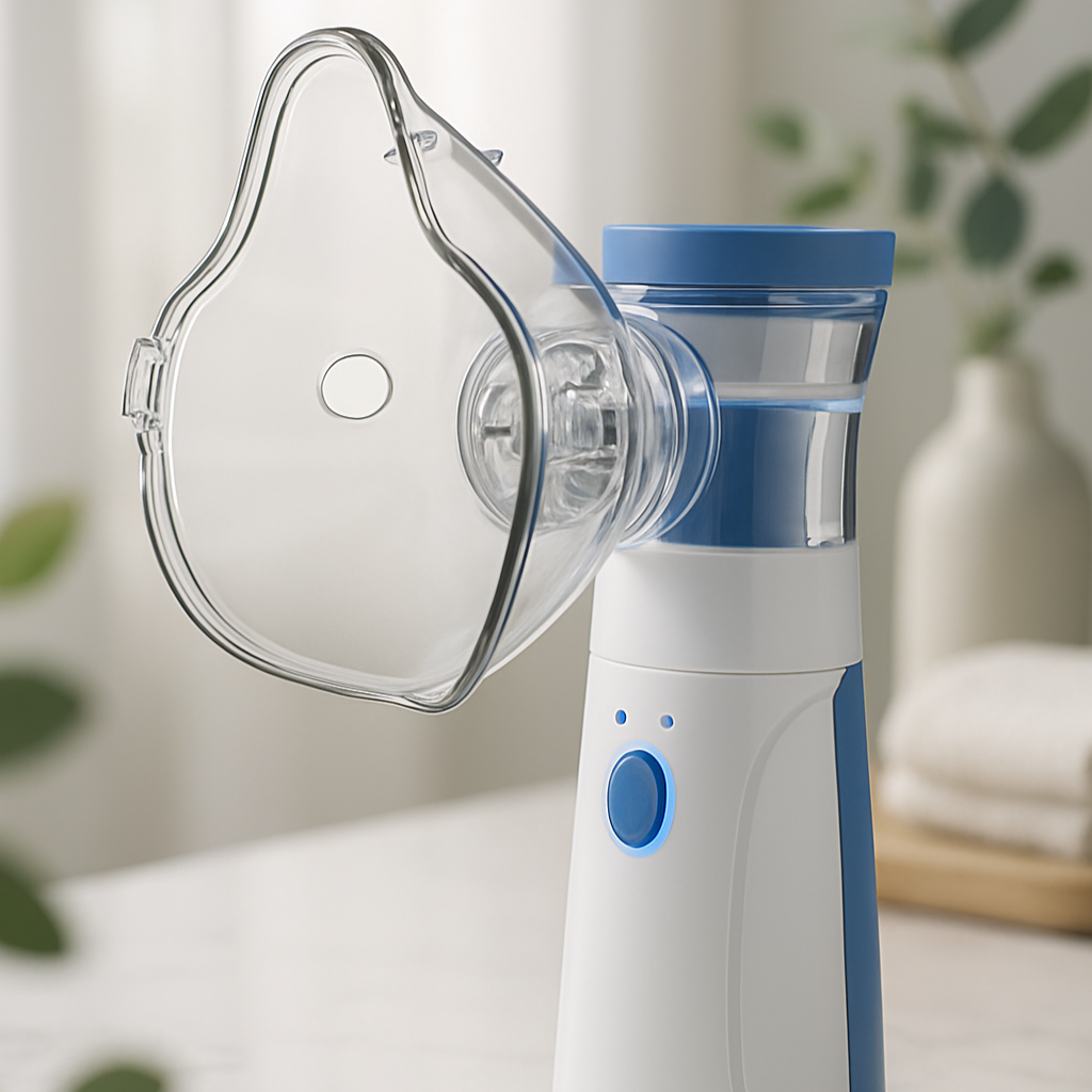 NEBULIZADOR PORTATIL PARA NIÑO Y ADULTO